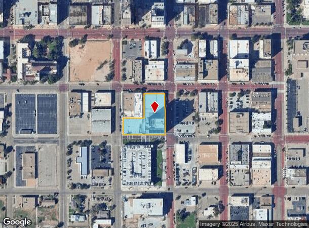 1314 Avenue K, Lubbock, TX Parcel Map