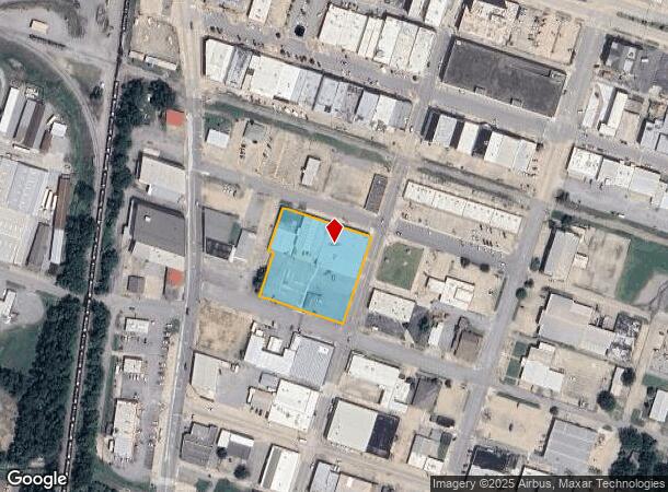  101 S 2Nd St, Mcalester, OK Parcel Map