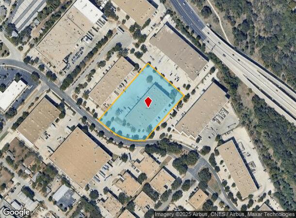  1111 Arion Pkwy, San Antonio, TX Parcel Map