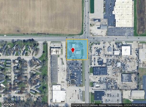 16 S Byrne Rd, Toledo, OH Parcel Map