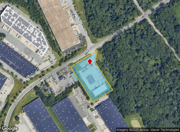 8101 Dorsey Run Rd, Jessup, MD Parcel Map