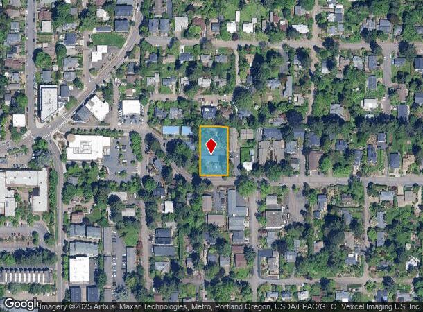  2831 Sw Troy St, Portland, OR Parcel Map