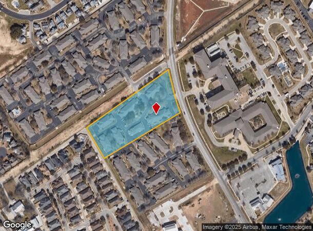 2293 E Common St, New Braunfels, TX Parcel Map