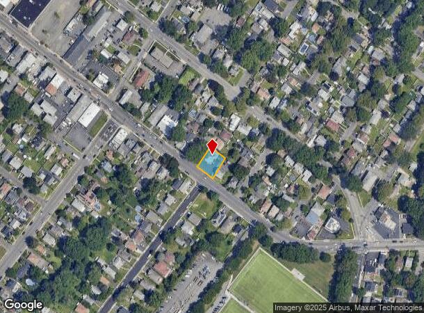 1361 Franklin St, Rahway, NJ Parcel Map