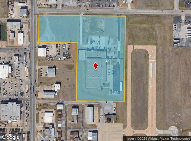  1343 Hatton Rd, Wichita Falls, TX Parcel Map