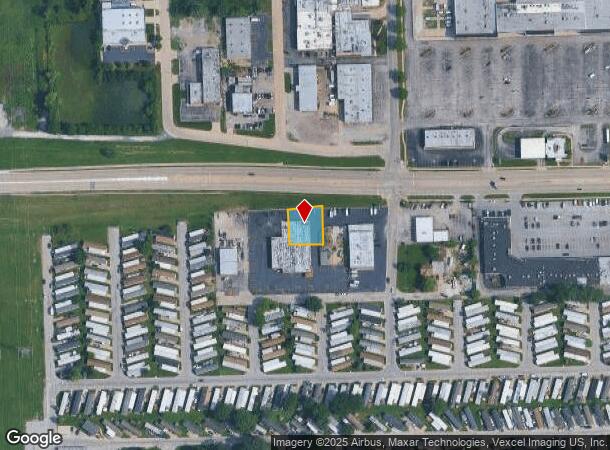  7407 W 87Th St, Bridgeview, IL Parcel Map