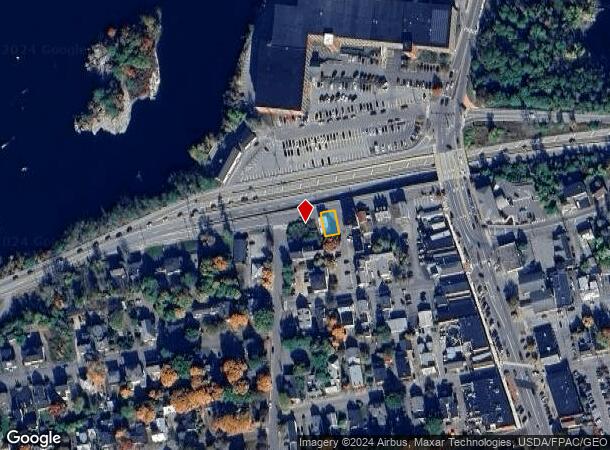  25 Mill St, Brunswick, ME Parcel Map