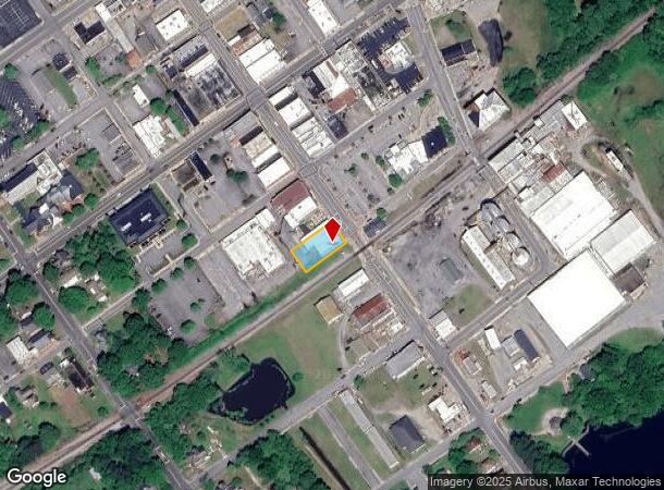 121 S Main St, Franklin, VA Parcel Map
