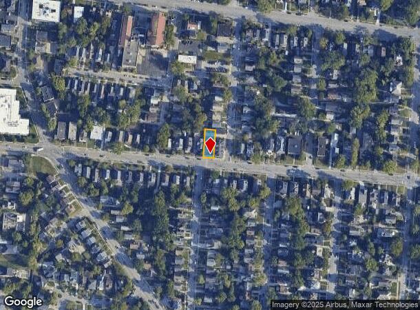  2836 Observatory Ave, Cincinnati, OH Parcel Map