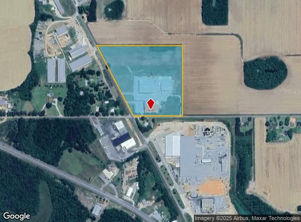  26532 Railroad Ave, Loxley, AL Parcel Map