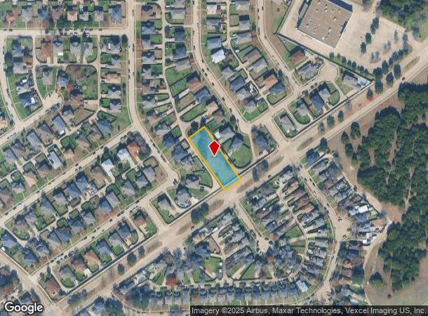 1421 N Clark Rd, Cedar Hill, TX Parcel Map