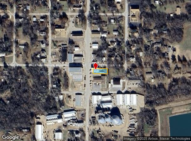 100 S Main St, Leon, KS Parcel Map