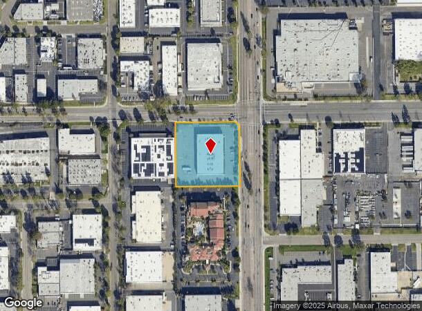  2900 S Harbor Blvd, Santa Ana, CA Parcel Map