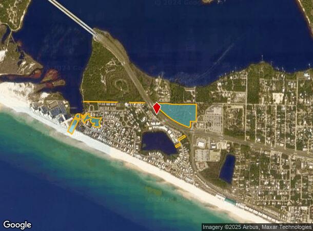  107 Village Way, Panama City Beach, FL Parcel Map