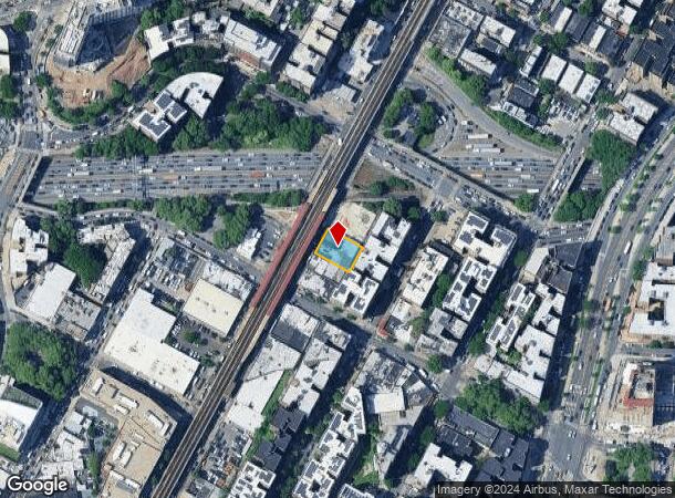  1590 Jerome Ave, Bronx, NY Parcel Map