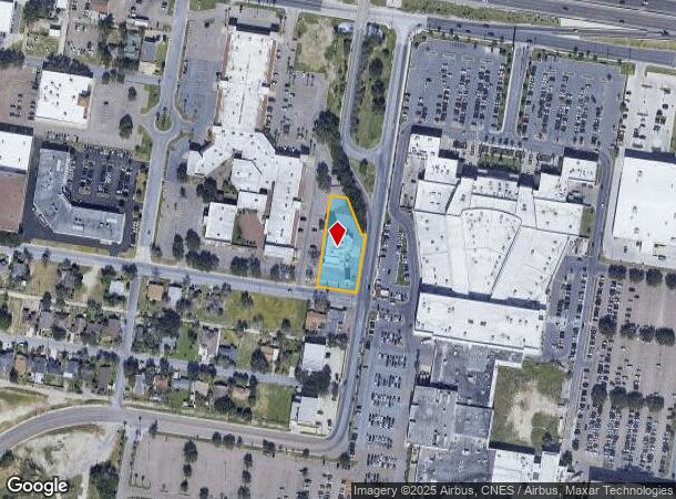  1800 S Main St, Mcallen, TX Parcel Map