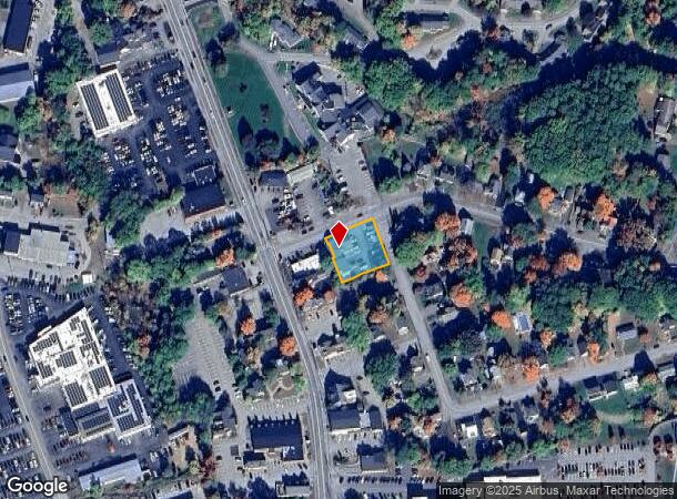 11 Walker St, Laconia, NH Parcel Map