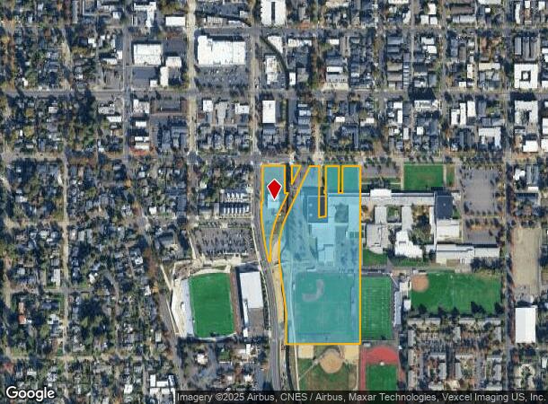 1995 Amazon Pky, Eugene, OR Parcel Map