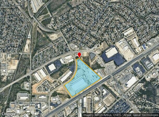  11602 Tech Com Way, San Antonio, TX Parcel Map