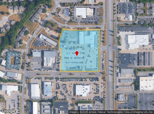 2851 Iowa St, Lawrence, KS Parcel Map