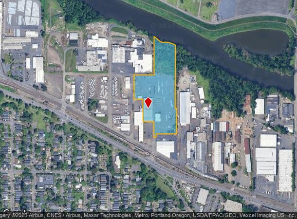 9129 N Tyndall Ave, Portland, OR Parcel Map