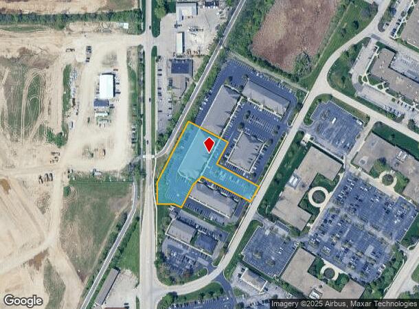 9840 Westpoint Dr, Indianapolis, IN Parcel Map