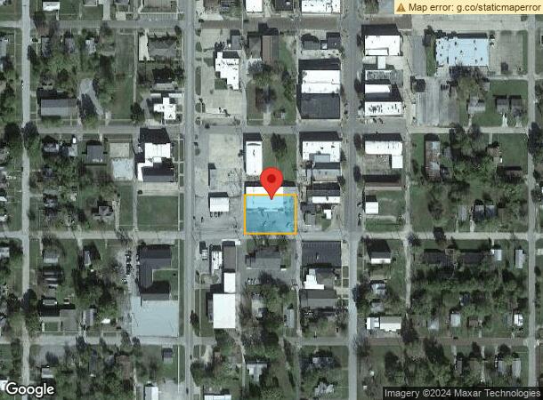  115 W 4Th St, Wewoka, OK Parcel Map