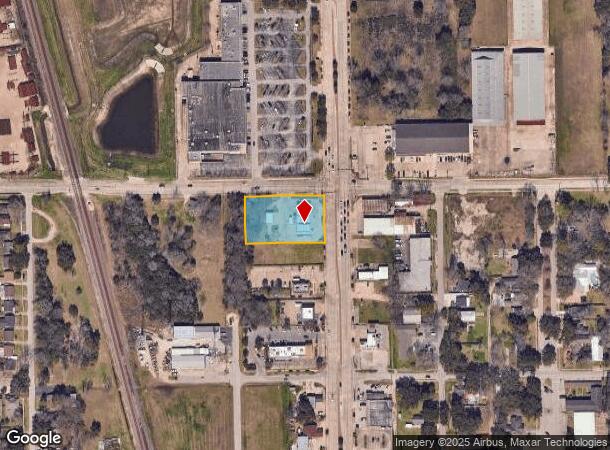  2104 N Main St, Pearland, TX Parcel Map