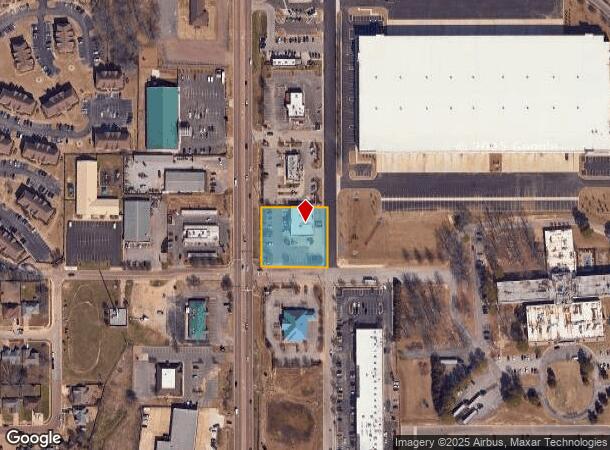  7322 Hacks Cross Rd, Olive Branch, MS Parcel Map