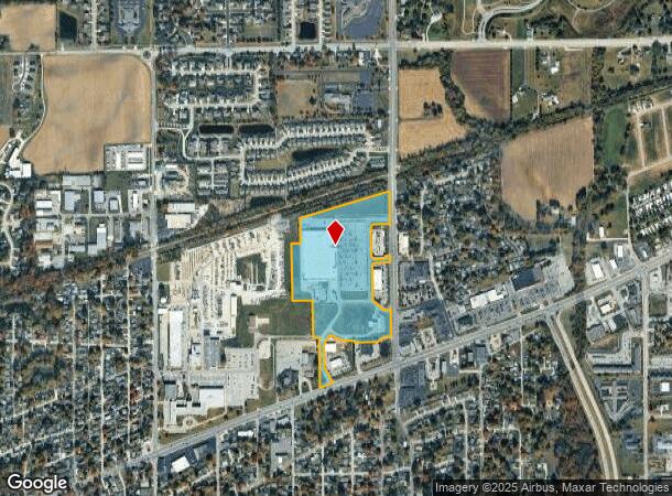  400 N Dan Jones Rd, Plainfield, IN Parcel Map