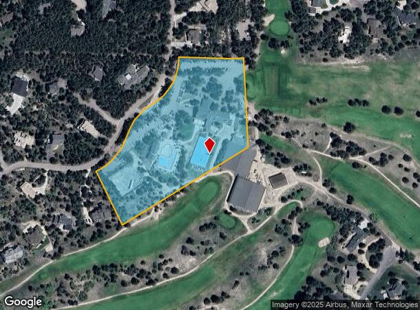 18945 Pebble Beach Way, Monument, CO Parcel Map