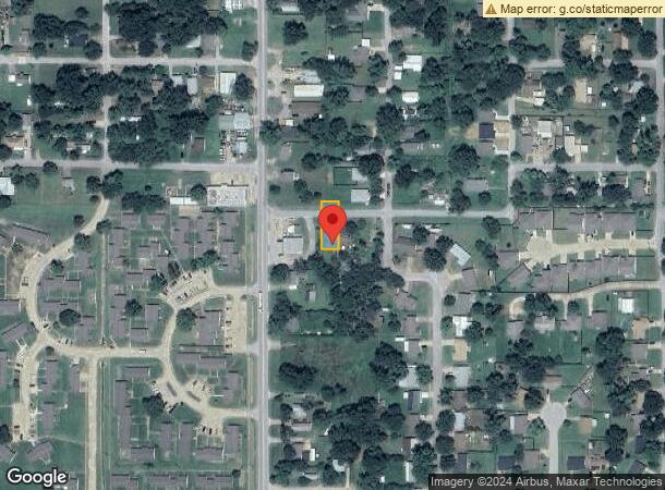  1101 S Chestnut St, Bristow, OK Parcel Map