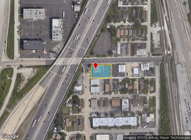  9845 Lawrence Ave, Schiller Park, IL Parcel Map