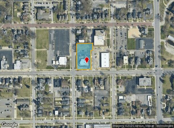  903 E Jefferson Blvd, South Bend, IN Parcel Map