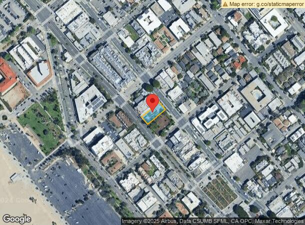  2116 Main St, Santa Monica, CA Parcel Map