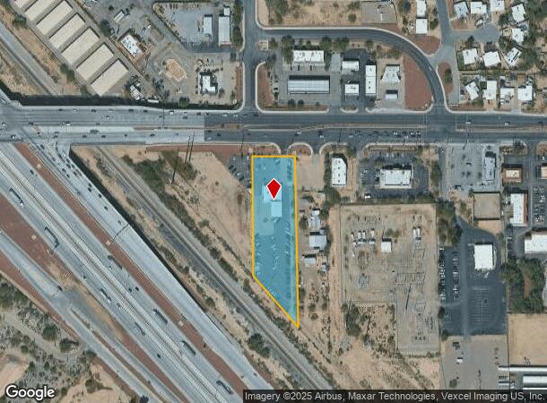 4545 W Ina Rd, Tucson, AZ Parcel Map