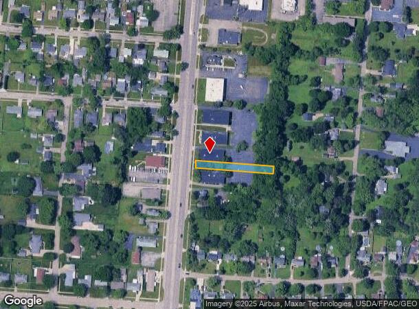  1340 Woodman Dr, Dayton, OH Parcel Map