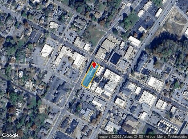  73 W Main St, Brevard, NC Parcel Map