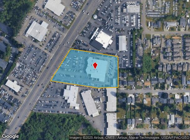  10611 Evergreen Way, Everett, WA Parcel Map