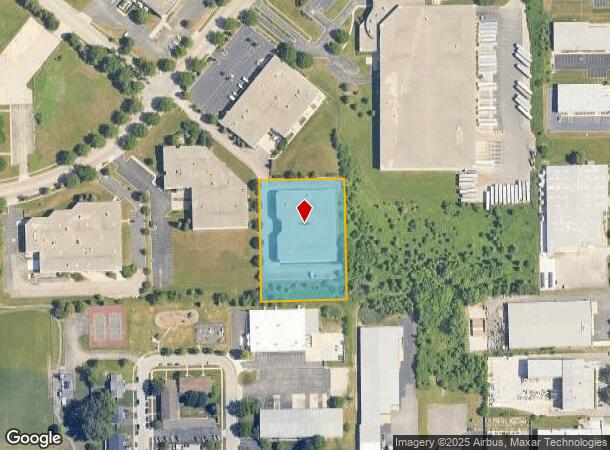 1155 Bowes Rd, Elgin, IL Parcel Map