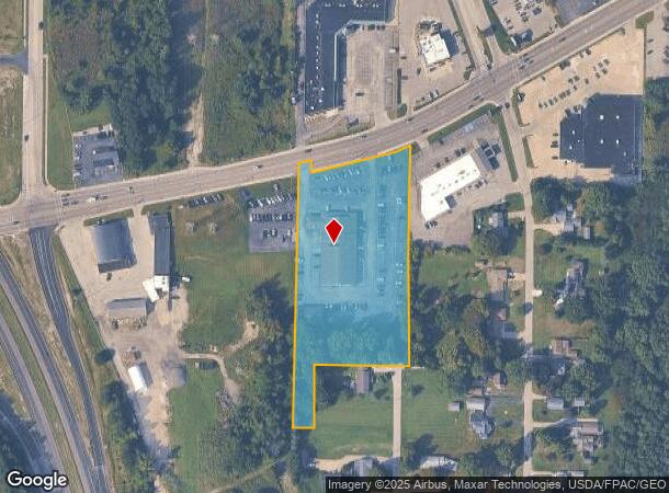  2824 N Ridge Rd E, Ashtabula, OH Parcel Map
