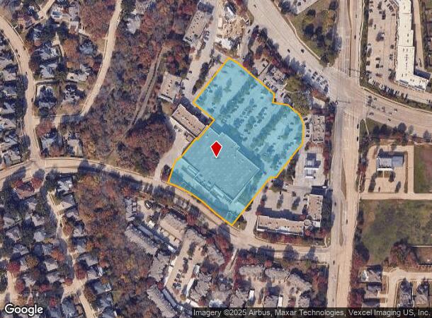 1101 Flower Mound Rd, Flower Mound, TX Parcel Map