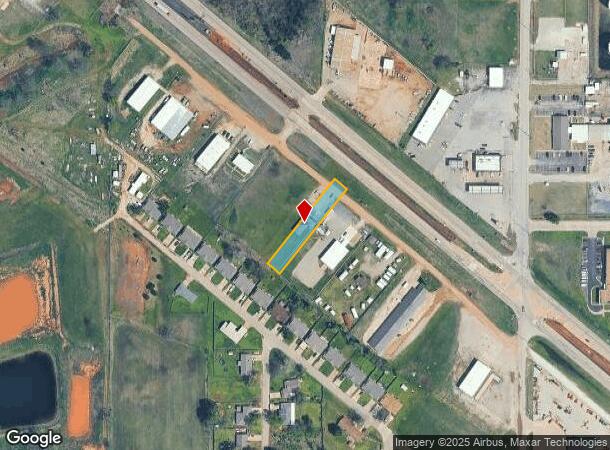 14108 Highway 177, Shawnee, OK Parcel Map