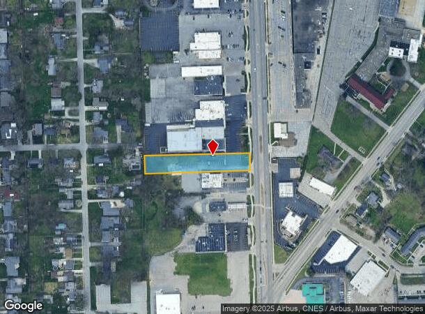  3247 N Anthony Blvd, Fort Wayne, IN Parcel Map