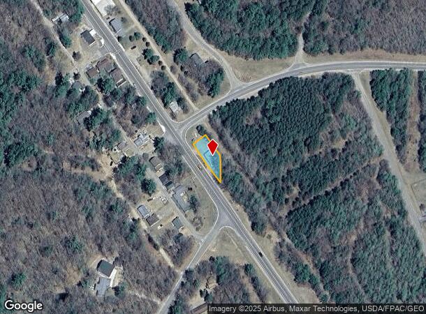 7162 Bradley St, Lake Tomahawk, WI Parcel Map