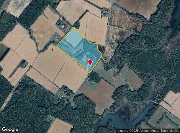  6056 Seaside Rd, Exmore, VA Parcel Map