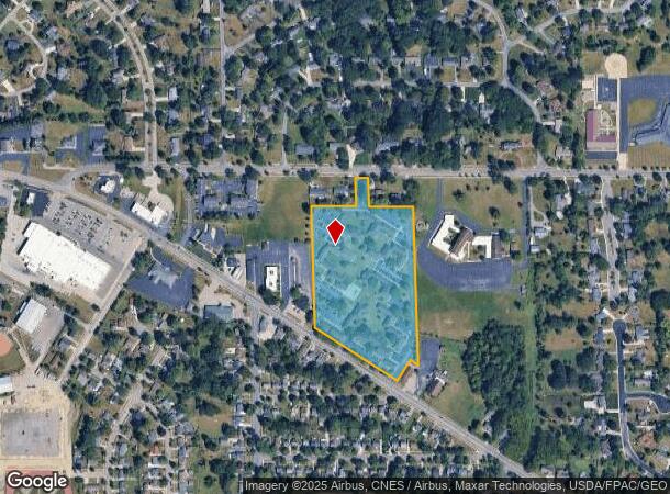 1338 W Maumee St, Adrian, MI Parcel Map