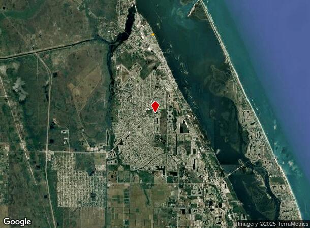  13405 N Indian River Dr, Sebastian, FL Parcel Map