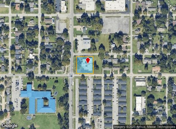 5553 S Peoria Ave, Tulsa, OK Parcel Map