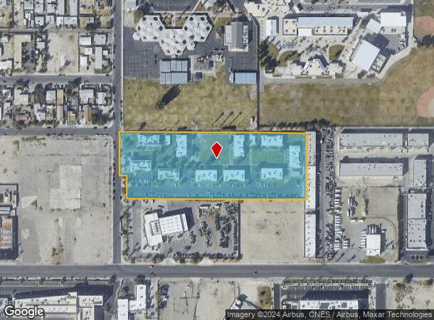  44720 Palo Verde St, Indio, CA Parcel Map